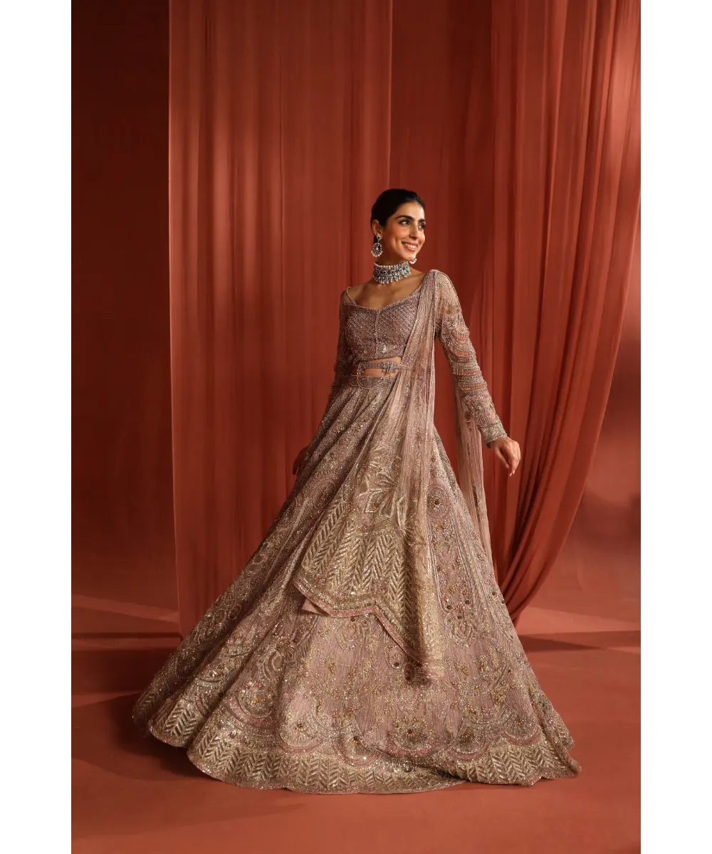 ADAARA COUTURE-  Lush Circle Lehenga